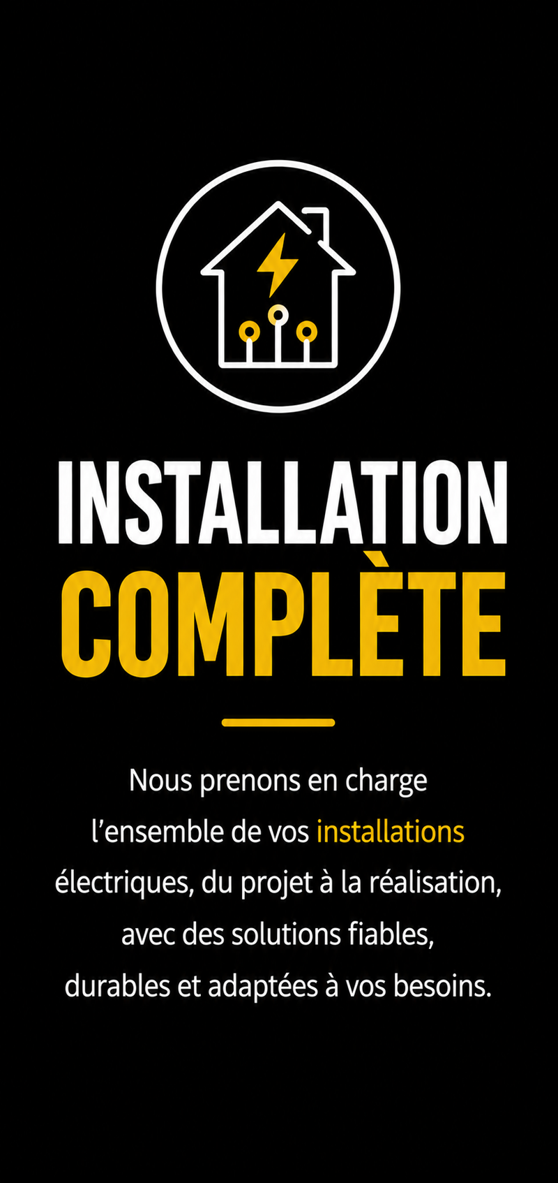 Installation complète maison Charleroi