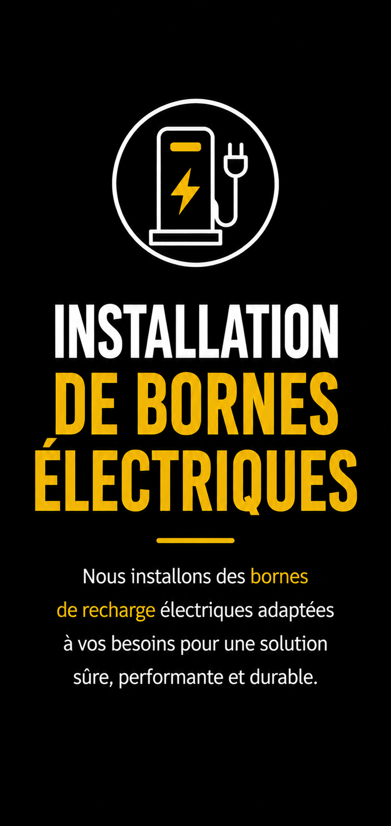 Installation de bornes électriques Charleroi